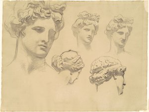 Studien für Apollo und die Musen, um 1921