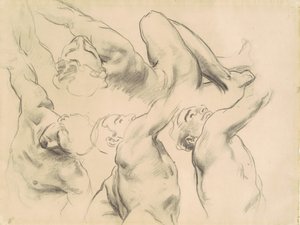 Studien für Himmel und Hölle, 1903-1916 von John Singer Sargent