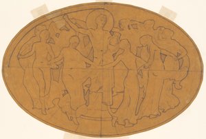 Studie für Apollo und die Musen von John Singer Sargent