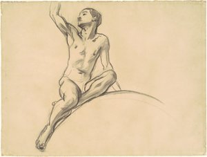 Studie für Figur über Musik, 1919-1920