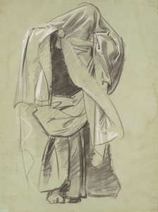 Studie für Fries der Propheten, 1890-1892 von John Singer Sargent