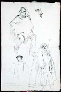 Studie für eine venezianische Straßenszene von John Singer Sargent