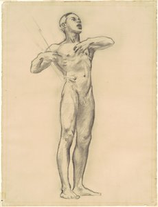 Studie von Orpheus für "Klassische und romantische Kunst"