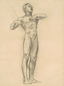 Studie von Orpheus für klassische und romantische Kunst, ca. 1921