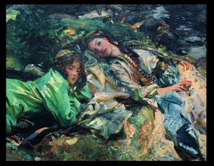 Der Bach von John Singer Sargent