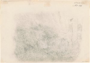 Baumstämme [verso], 1868-1869 von John Singer Sargent