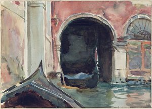 Venezianischer Kanal von John Singer Sargent