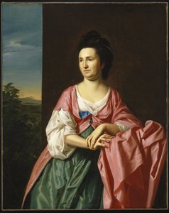 Mrs. Sylvester Gardiner, geborene Abigail Pickman, früher Mrs. William Eppes von John Singleton Copley