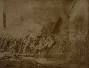 Der Tod von Major Pierson (1757-1781)