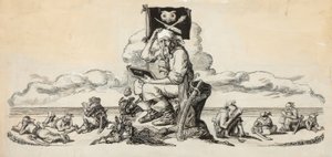 Hier endet die denkwürdige und außerordentlich bemerkenswerte vierteilige Erzählung von Mehitabel und ihren verzweifelten Schülern von John Sloan