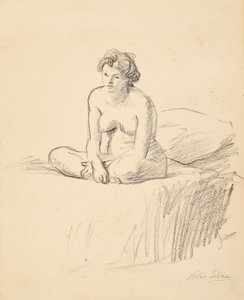 Sitzender Akt