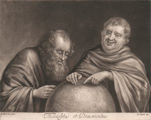 Heraklit und Demokrit