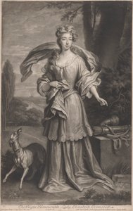 Die ehrenwerte Lady Elizabeth Cromwell (1674-1704) von John Smith