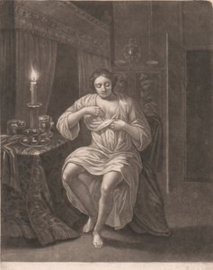Frau beim Ausziehen von John Smith