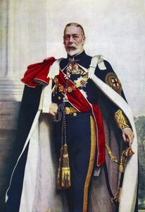 Porträt von Georg V., Souverän des Hosenbandordens von John St. Helier (after) Lander