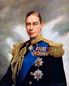 Krönungsporträt von König George VI. im Jahr 1937 von John St. Helier Lander