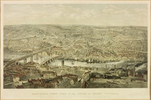 Newcastle upon Tyne zur Zeit von Königin Victoria