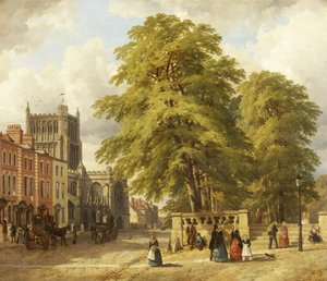 Ansicht von College Green