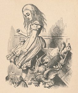 Alice und Tiere. Chaos und der Hof, 1889