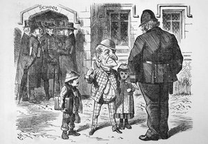 Mr. Punch appelliert an John Bull