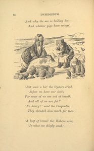 Das Walross und der Zimmermann mit Austern
