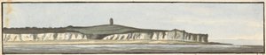 The South Foreland (eine von drei Zeichnungen auf einer Montage)