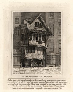 Der alte Brunnen in der Minories-Gemeinde, London von John Thomas Smith