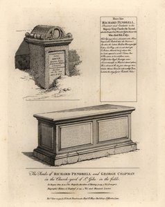 Gräber von Royalist Richard Penderel (gestorben)