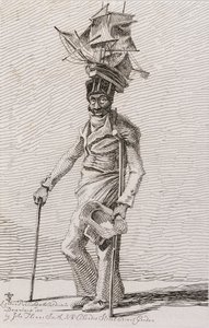 Joseph Johnson, aus Etchings of Remarkable Beggars, Itinerant Traders and Other Persons..., 1815