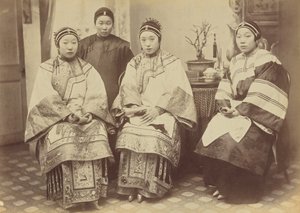 Chinesische Frauen von John Thomson