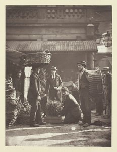 Arbeiter von Covent Garden von John Thomson