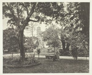 Das britische Konsulat Yamun, Kanton, ca. 1868