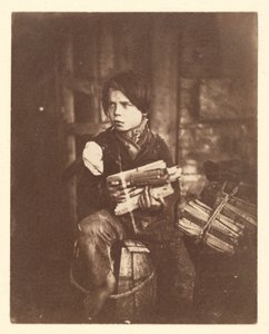 Der kleine Holzverkäufer von John Thomson