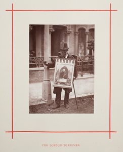 Die Londoner Plakatträger, 1877 von John Thomson