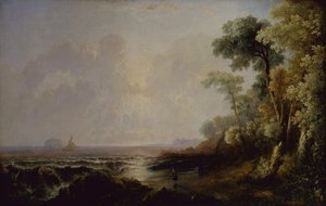 Blick vom Bass Rock von John Thomson of Duddingston
