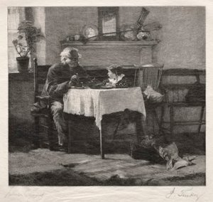 Vertrauensgespräche, 1887 von John Tinkey