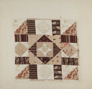 Bedruckte Baumwolle (Quilt)