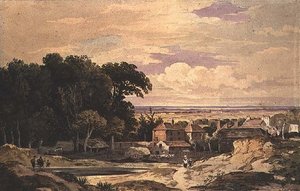 Frognal, Hampstead, ca. 1825 von John Varley