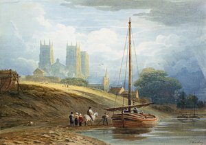York Minster von den Schiffbauern aus gesehen