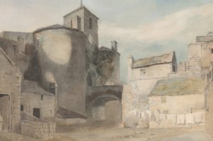 Befestigter Eingang zu einer walisischen Stadt, Osttor von Caernarvon