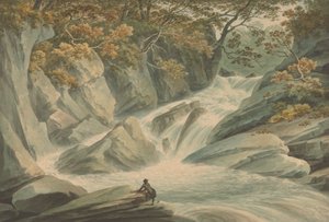 Hafod: Oberer Teil des Wasserfalls