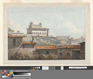Die Villa Medici, Rom von John Warwick Smith