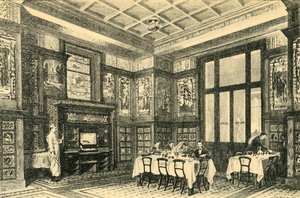 Ost-Esszimmer oder Grillraum, c1860er Jahre, 1881 von John Watkins