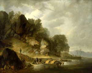 Ansicht von Macau, nahe dem Guangdong-Fluss (oder Perlfluss) (China) von John Webber