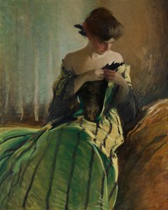 Studie in Schwarz und Grün, 1906