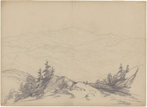 Berglandschaft von John William Casilear