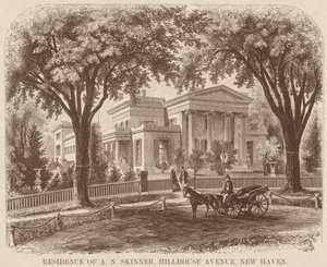 Residenz von A.N. Skinner, Hillhouse Avenue, New Haven von John William Orr