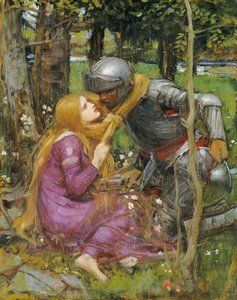 Eine Studie für "La Belle Dame sans Merci", ca. 1893