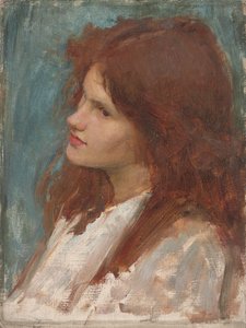 Kopf eines Mädchens, ca. 1892-1900