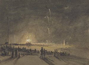 Ein Feuerwerk